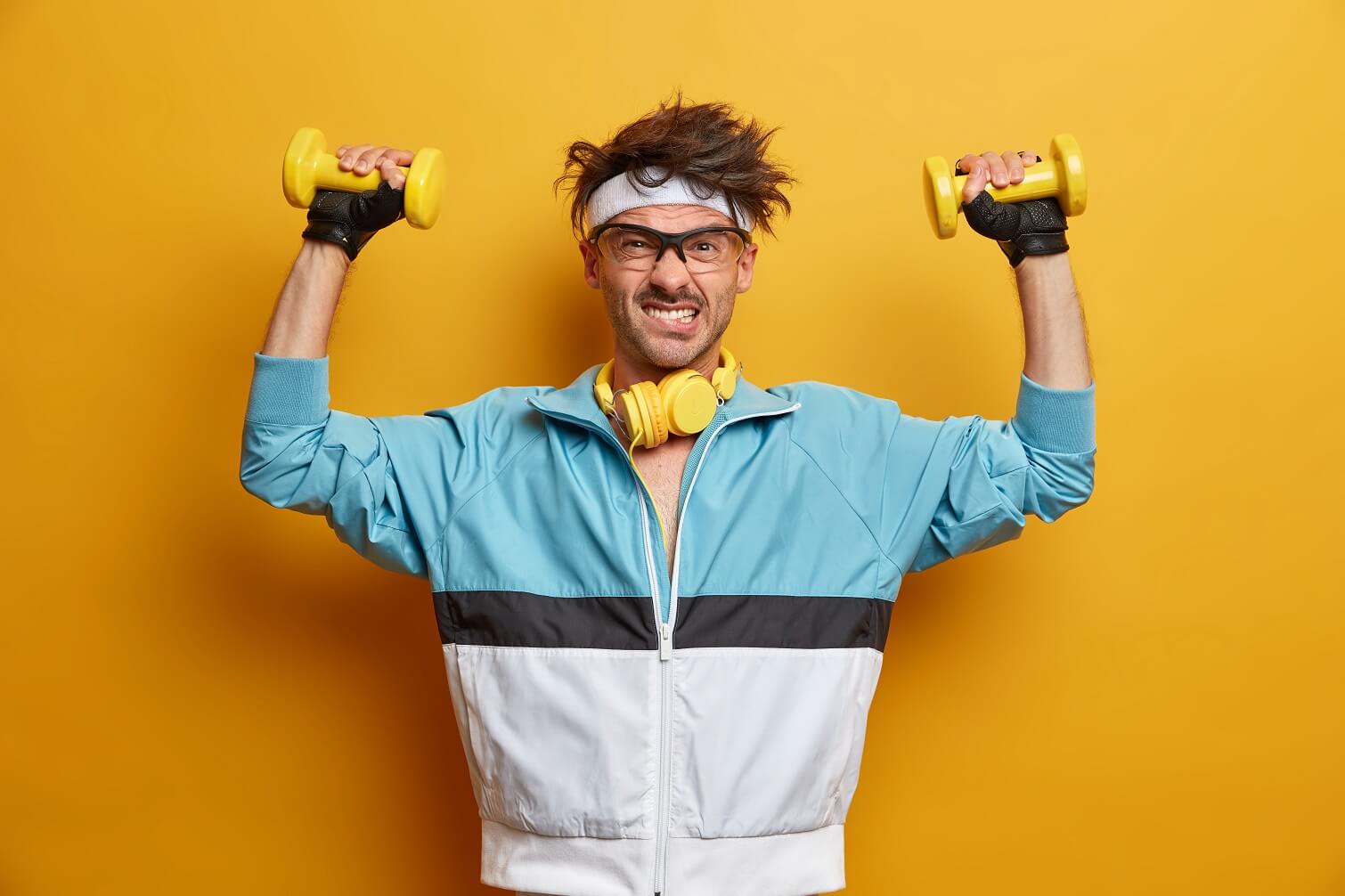 young sportsman getting ready his training isolated (1)