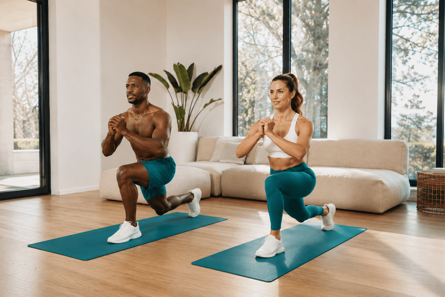 Full Body Workout home workout — follow-along bodyweight training from Sanook Fit.